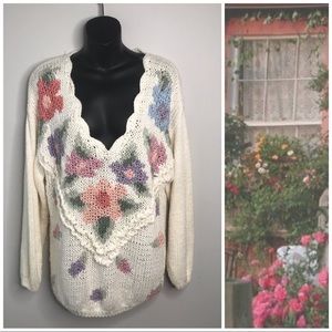 Maggie Lawrence pastel cottagecore sweater